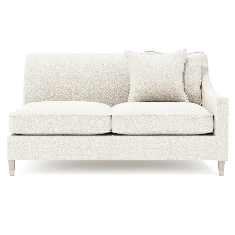 Palisades Fabric Right Arm Loveseat