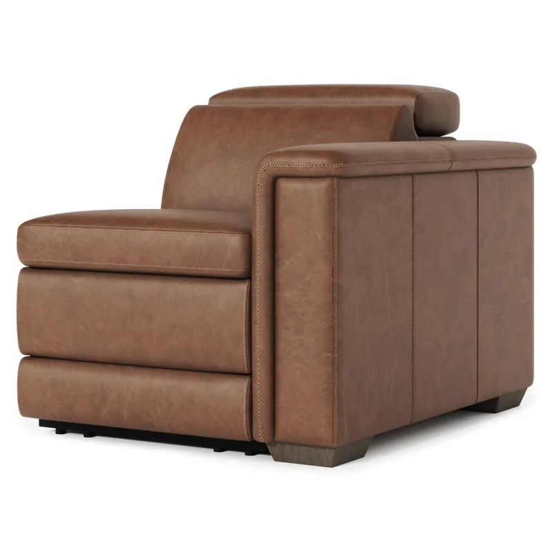 Lioni Leather Right Arm Power Motion Chair