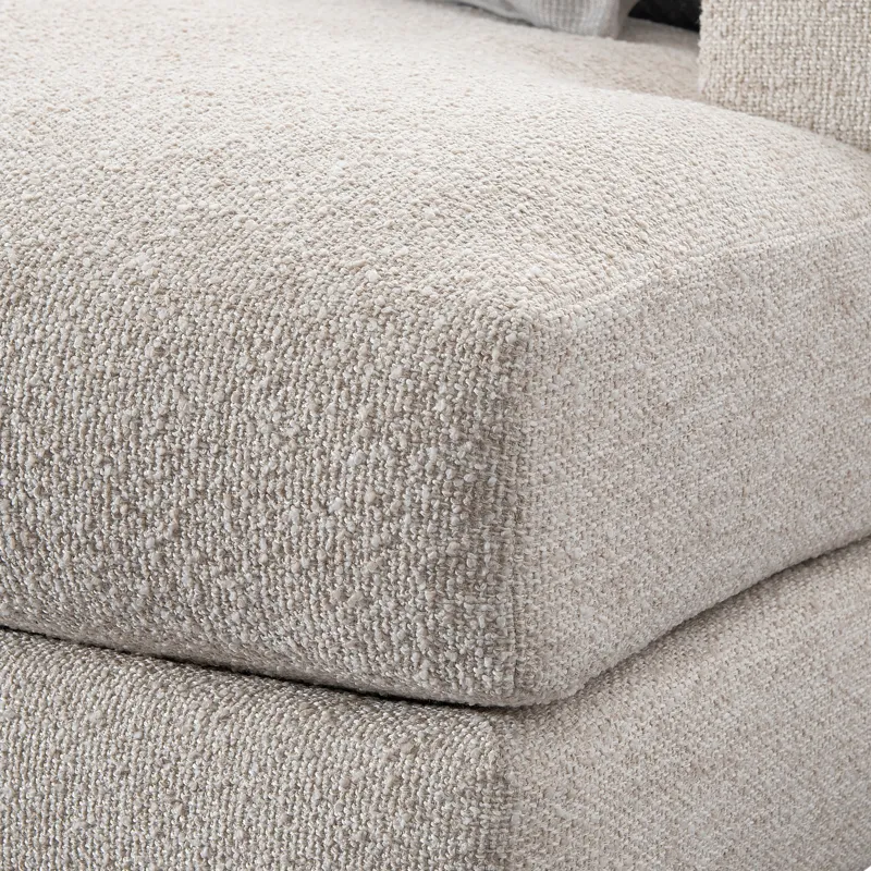 Drew Fabric Right Arm Chaise