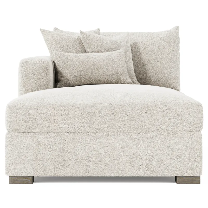 Helena Fabric Left Arm Chaise