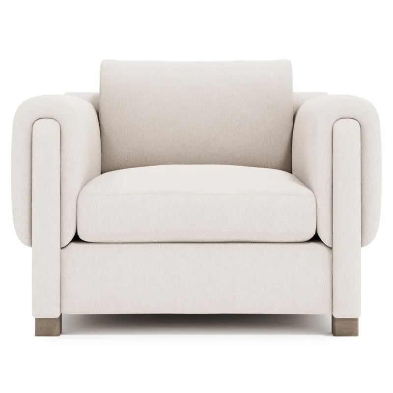 Plush Tori Fabric Chair