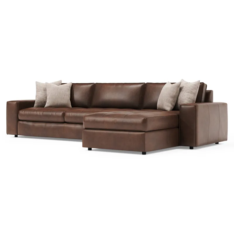 Nest Leather Sectional