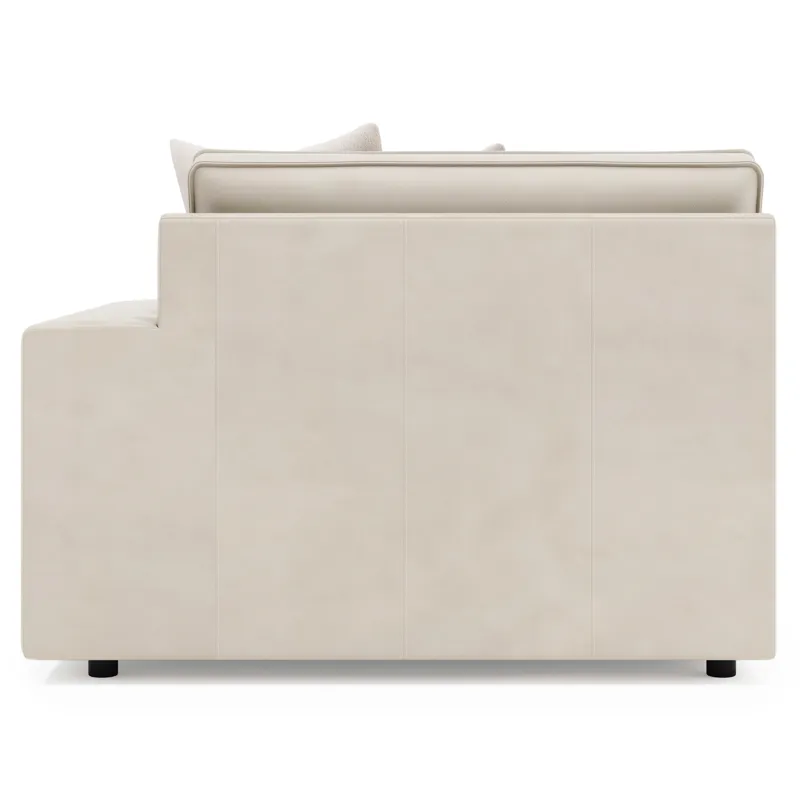 Nest Leather Right Arm Chaise