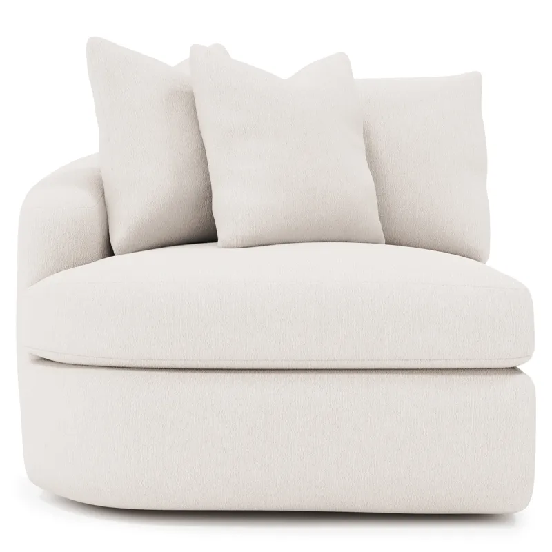 Jules Fabric Left Arm Chair