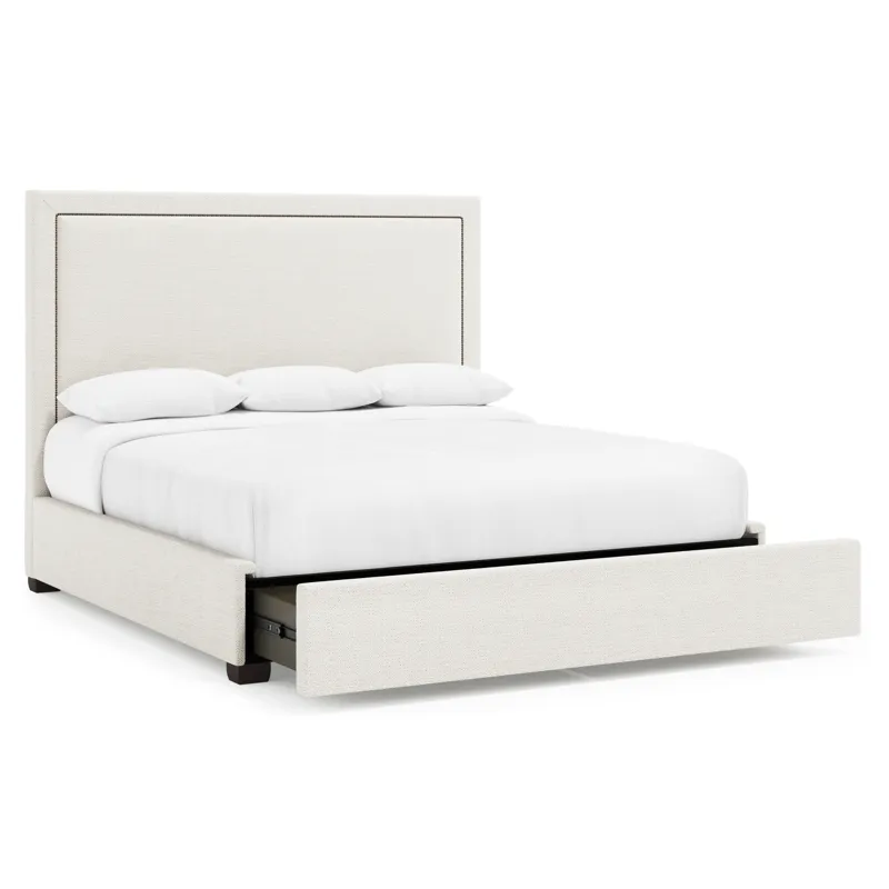 Upholstered Bed Program Morgan Fabric Storage Panel Bed