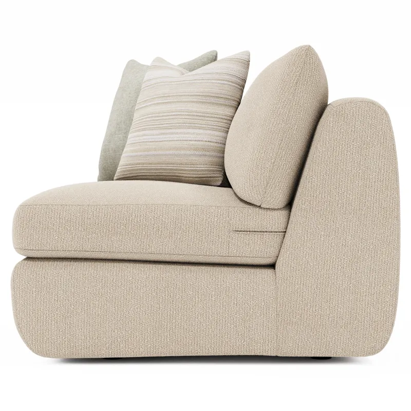 Jules Fabric Left Arm Chair