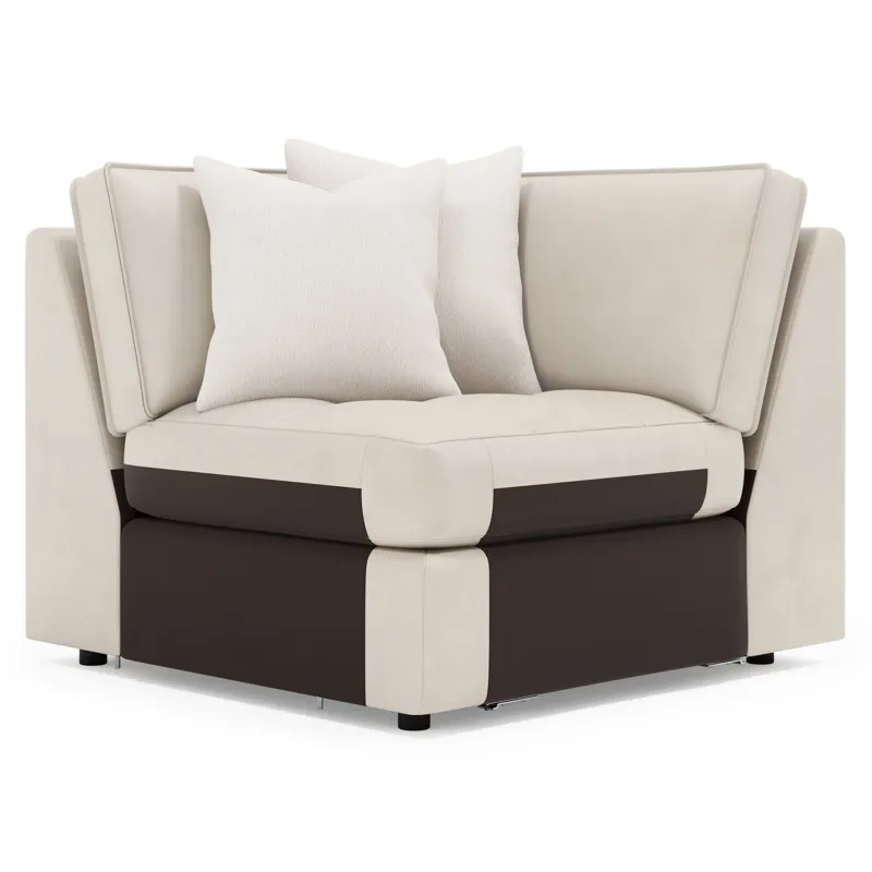 Nest Leather Corner Chair
