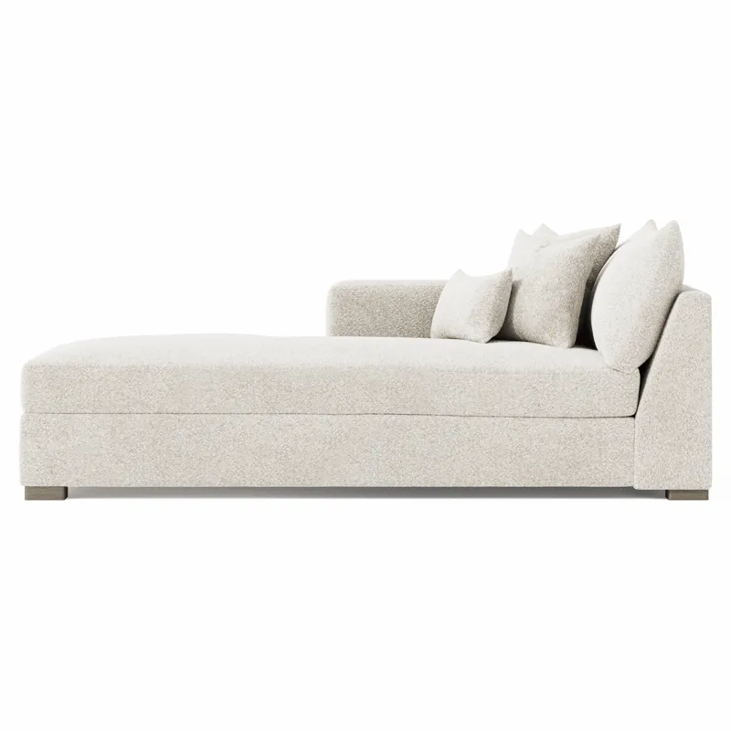 Helena Fabric Left Arm Chaise