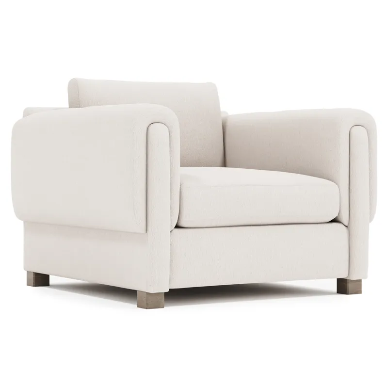 Plush Tori Fabric Chair