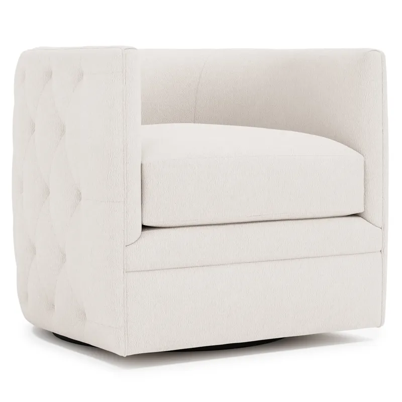 Palazzo Fabric Swivel Chair