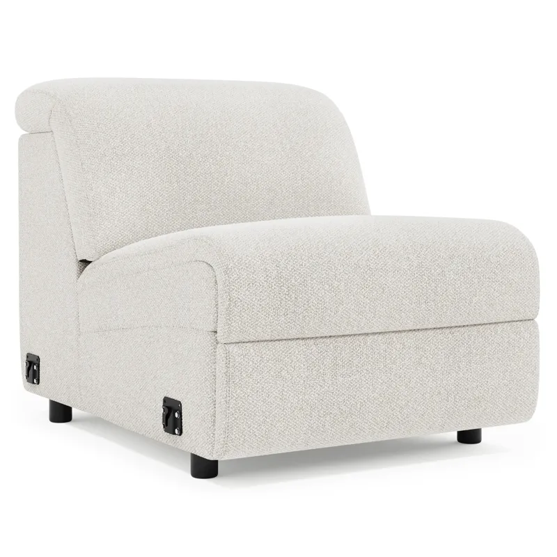 Massimo Fabric Armless Chair