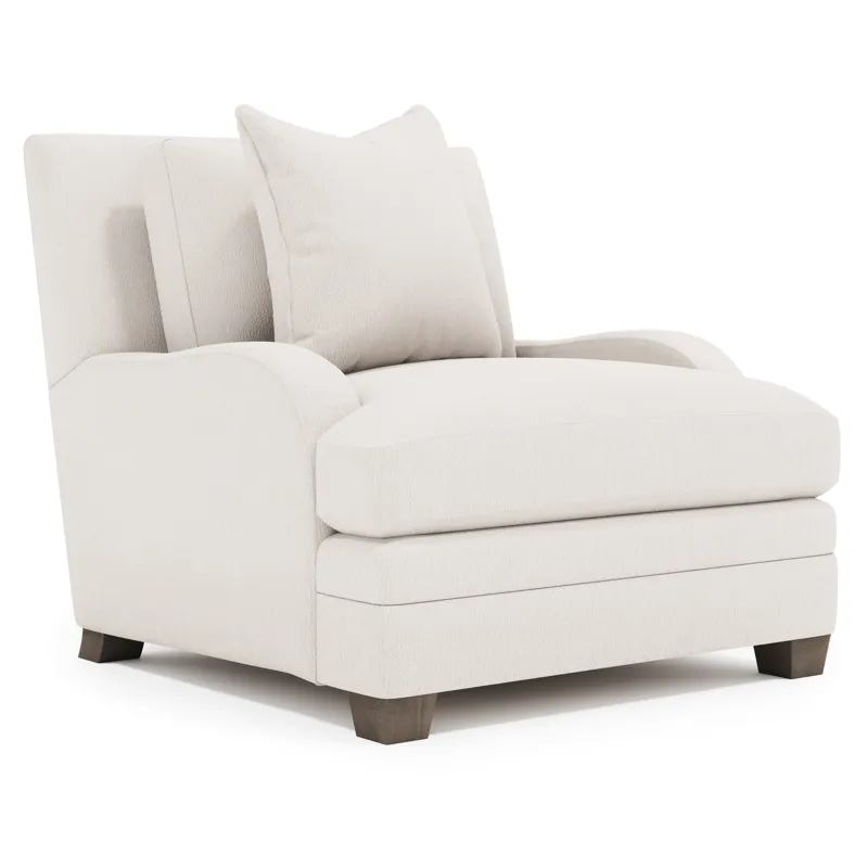 Plush Rollins Fabric Chair
