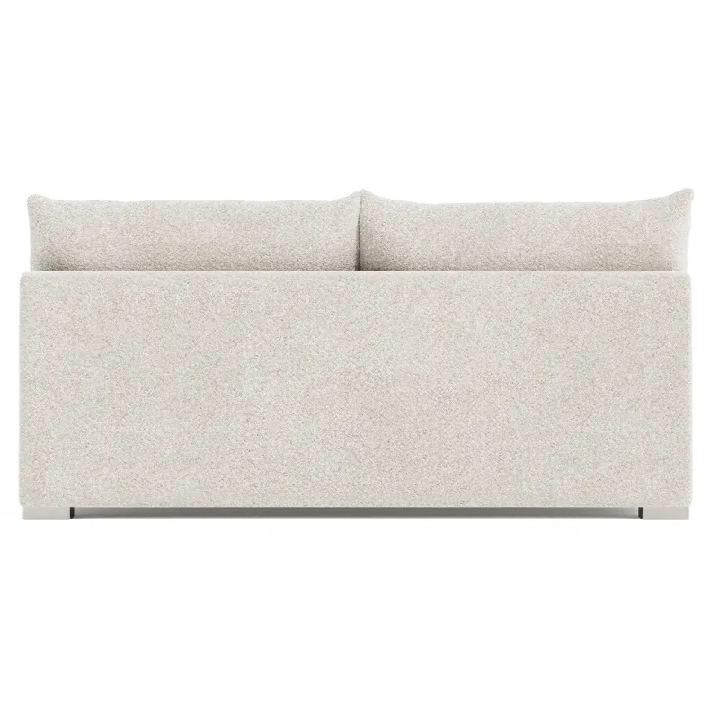 Helena Fabric Armless Loveseat