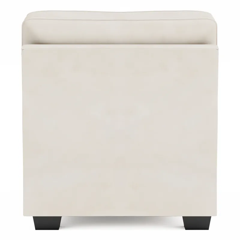 Grandview Leather Armless Chair