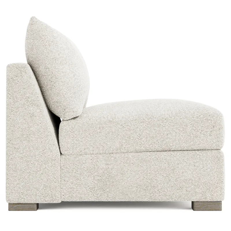 Helena Fabric Armless Chair