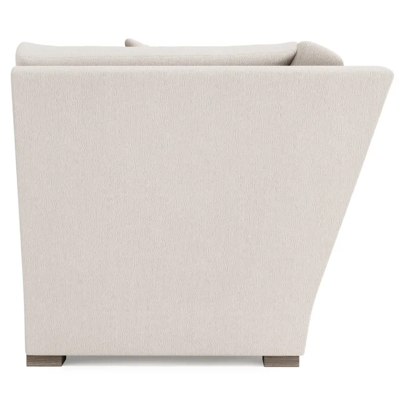 Ventura Fabric Left Arm Bumper Chaise