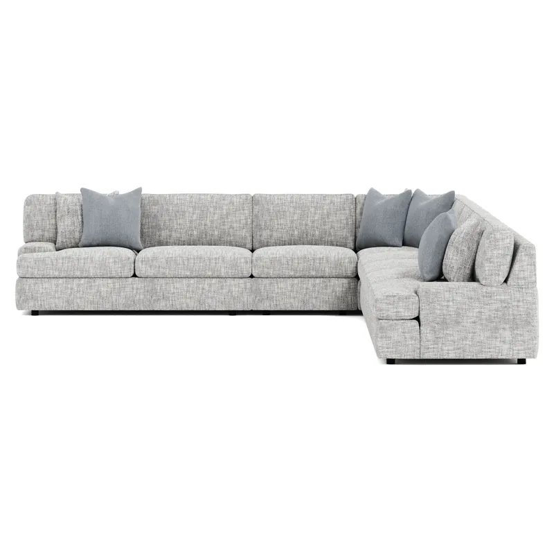 Plush Serena Fabric Sectional
