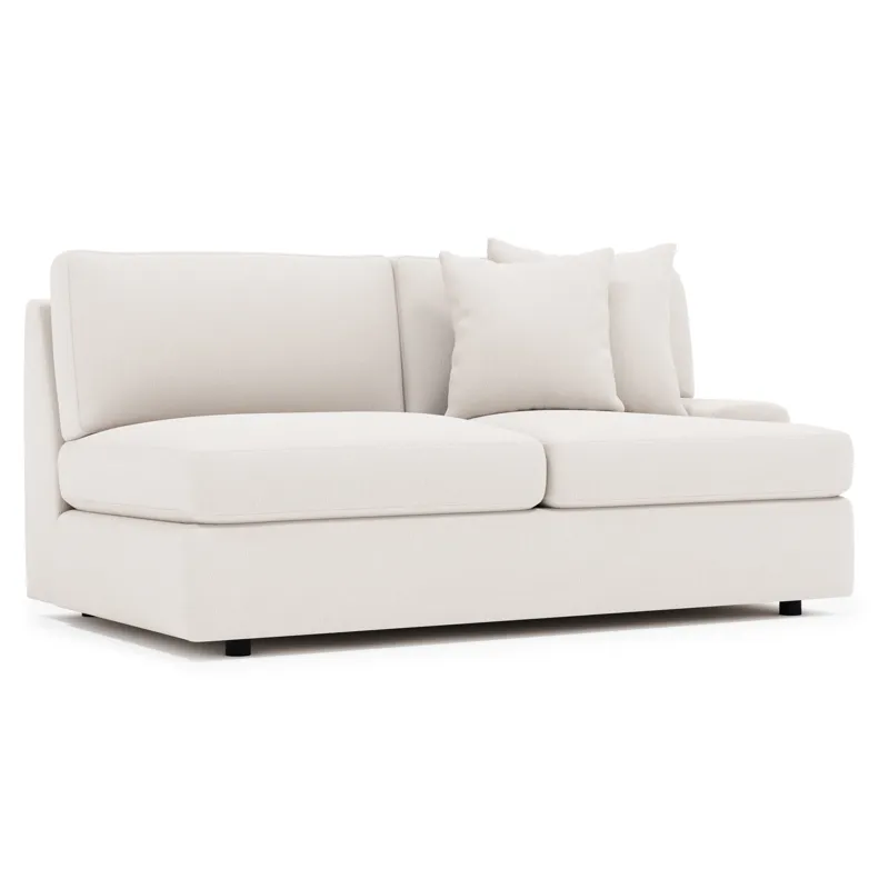 Serena Fabric Right Arm Loveseat