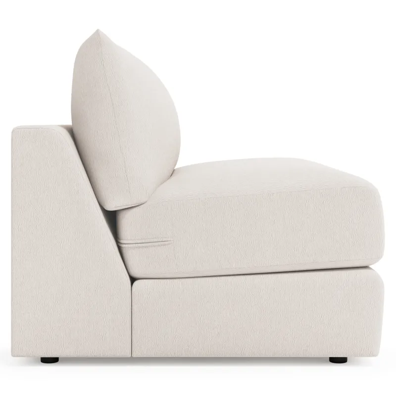 Vista Fabric Armless Chair