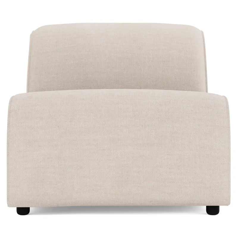 Bliss Fabric Armless Chair