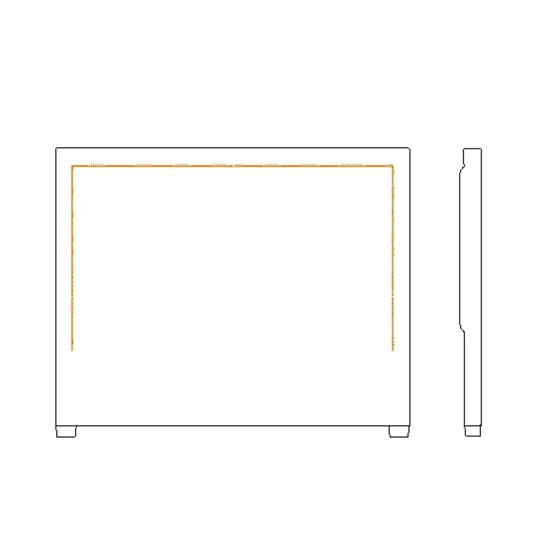 Upholstered Bed Program Morgan Fabric Headboard