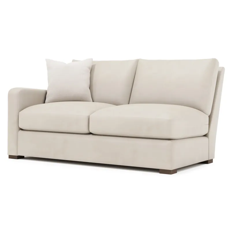 Ventura Leather Left Arm Loveseat