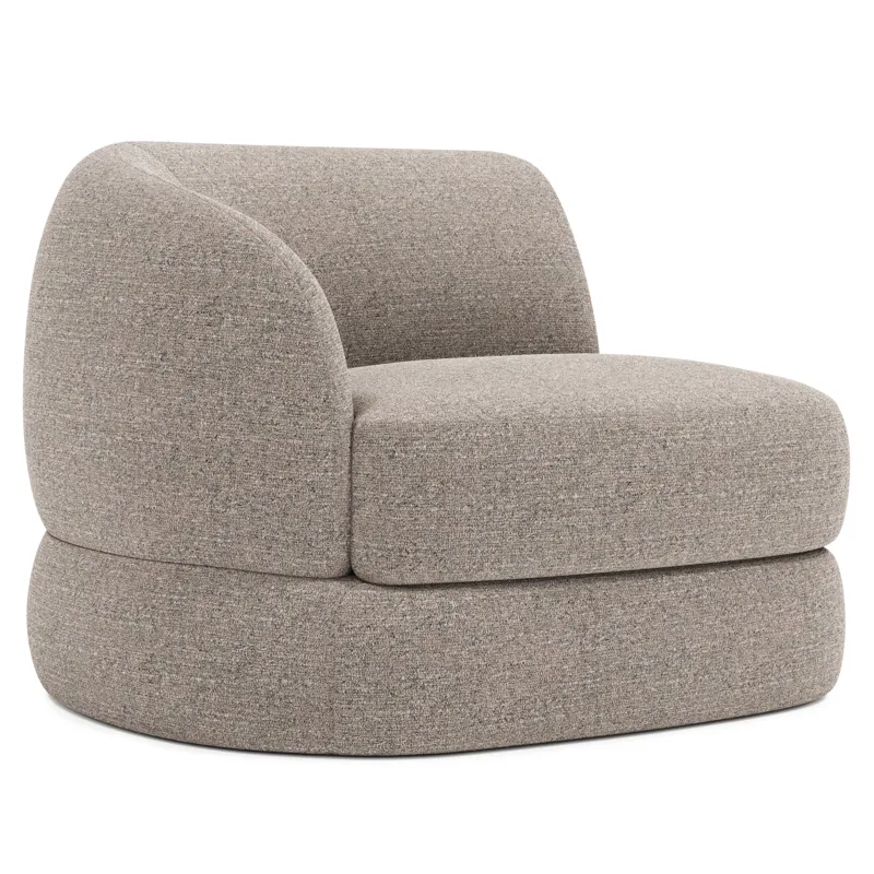 Sylvio Fabric Left Arm Chair