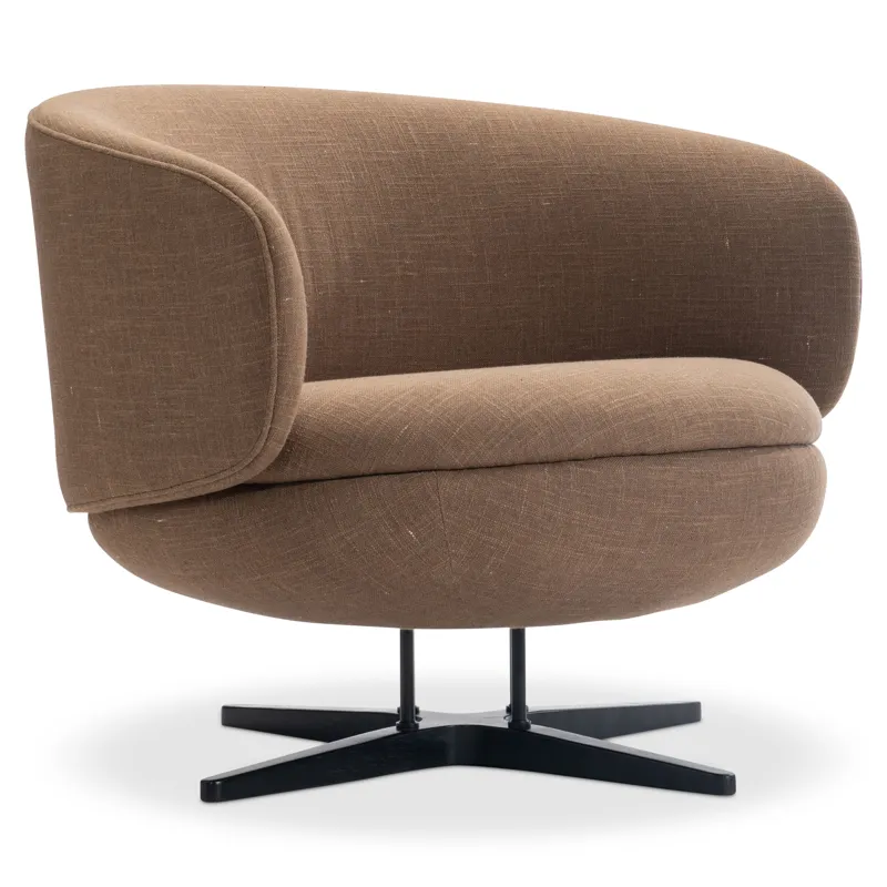 Moxi Fabric Swivel Chair