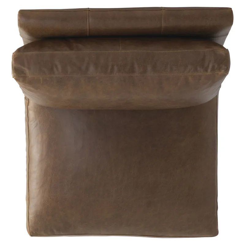 Ventura Leather Armless Chair