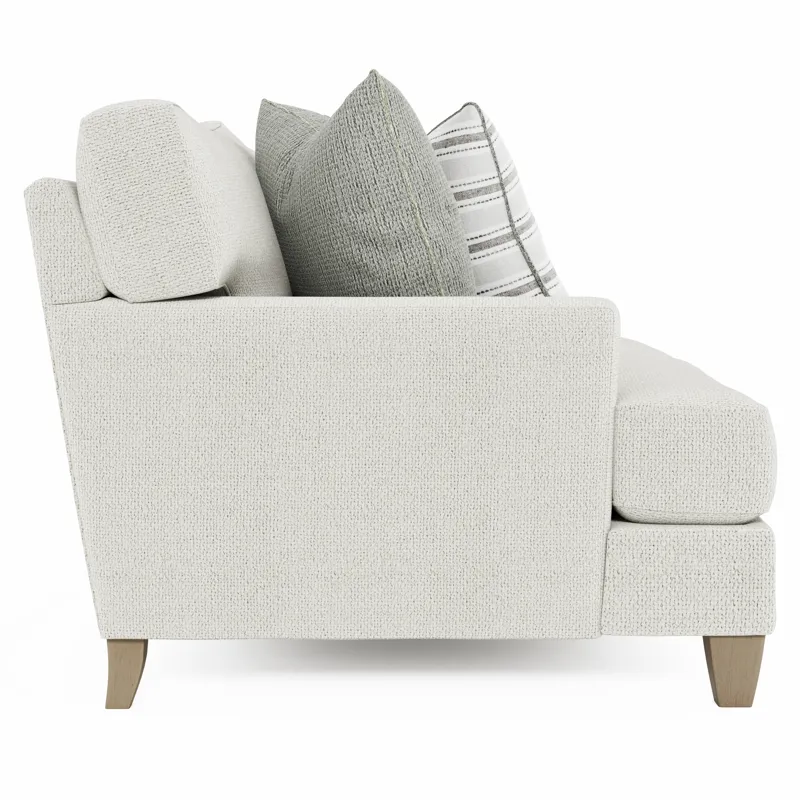 Mila Fabric Left Arm Loveseat