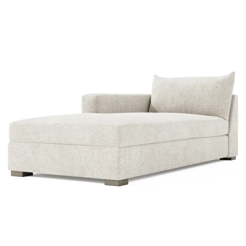 Helena Fabric Left Arm Chaise