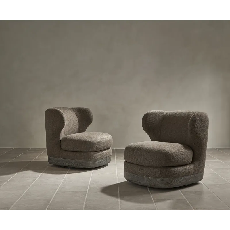 Beck Fabric Swivel Chair