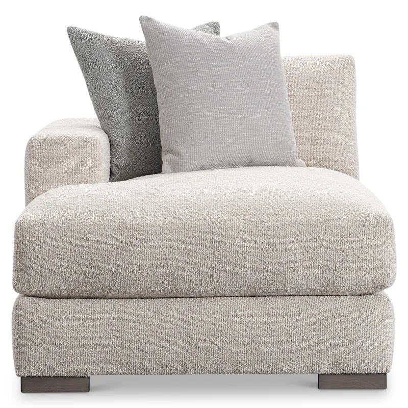 Drew Fabric Left Arm Chaise