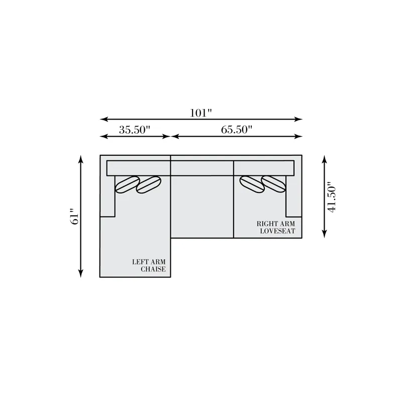 Mila Fabric Sectional
