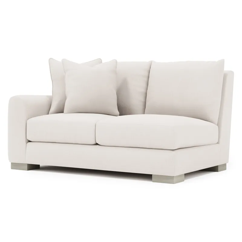 Gabi Fabric Left Arm Loveseat