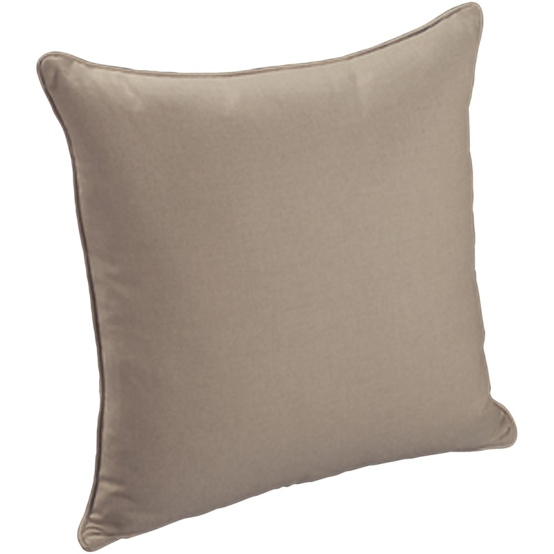 Throw Pillow Knife Edge Square with Welt