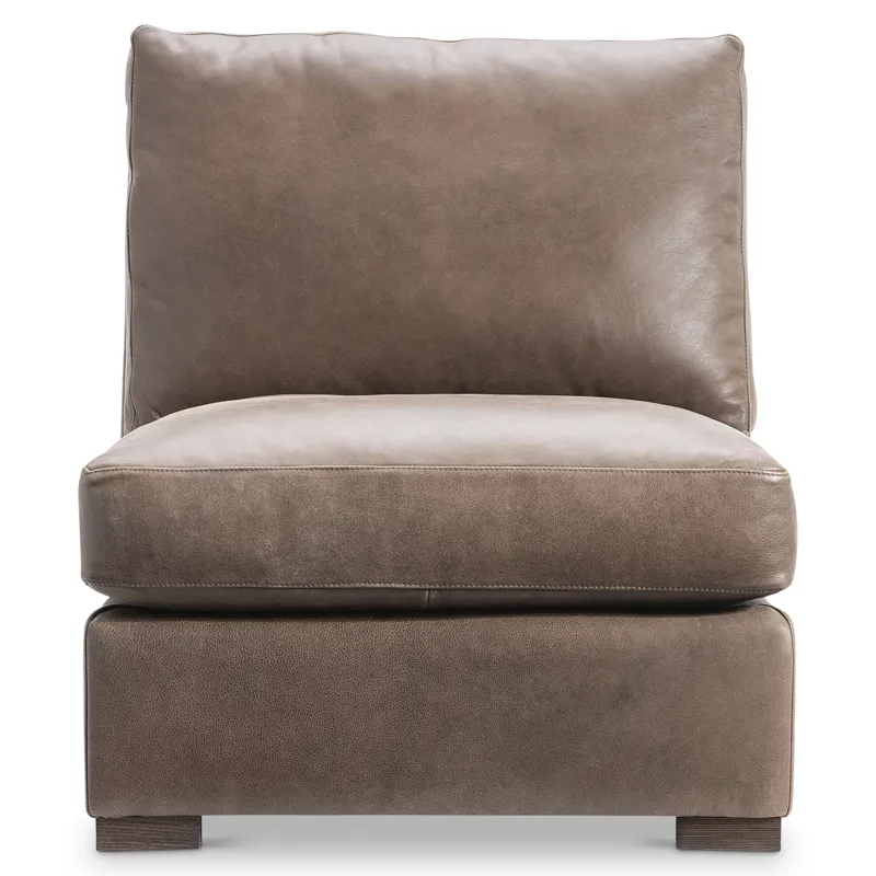 Keirnan Leather Armless Chair