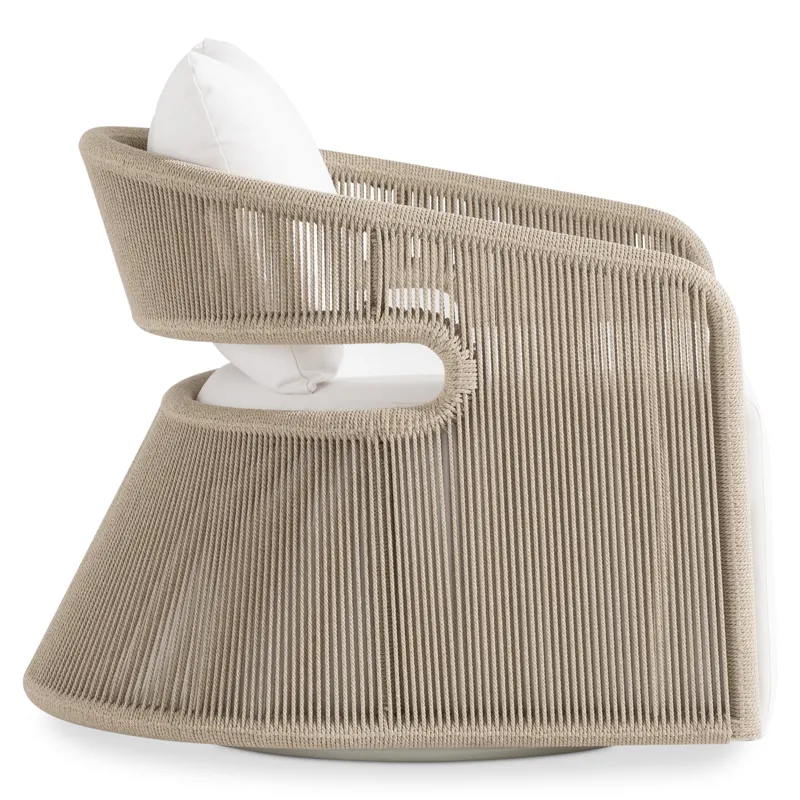 Trellis Outdoor Swivel Chair