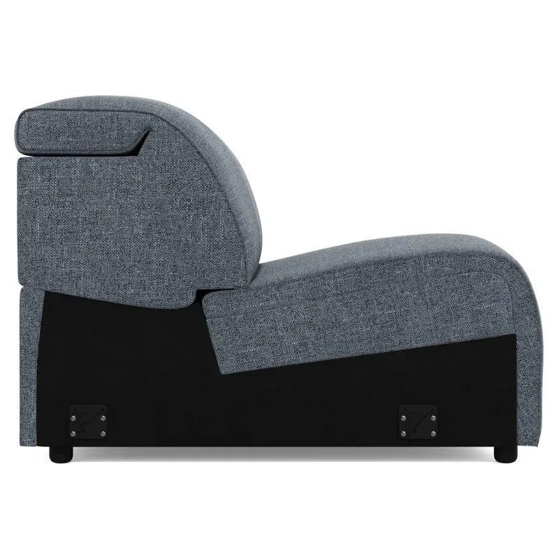 Bliss Fabric Armless Chair