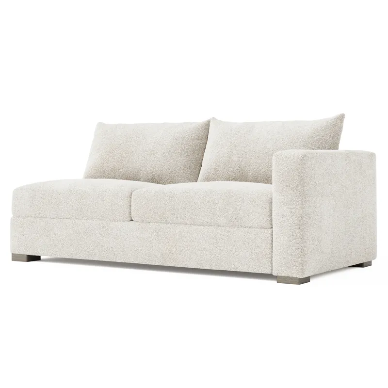 Helena Fabric Right Arm Loveseat
