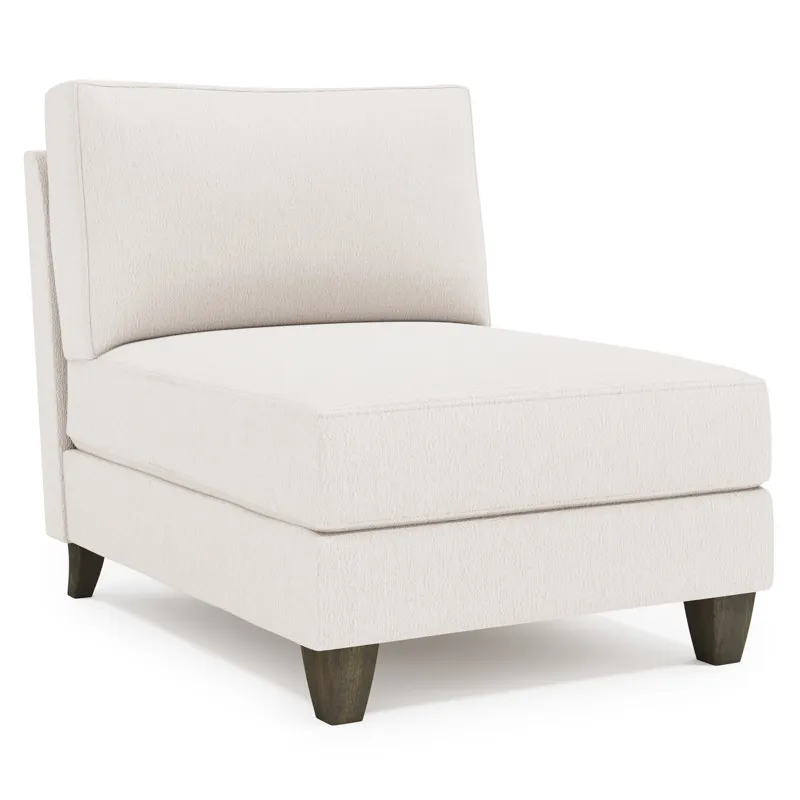 Bernhardt Solutions Mila Fabric Armless Chair