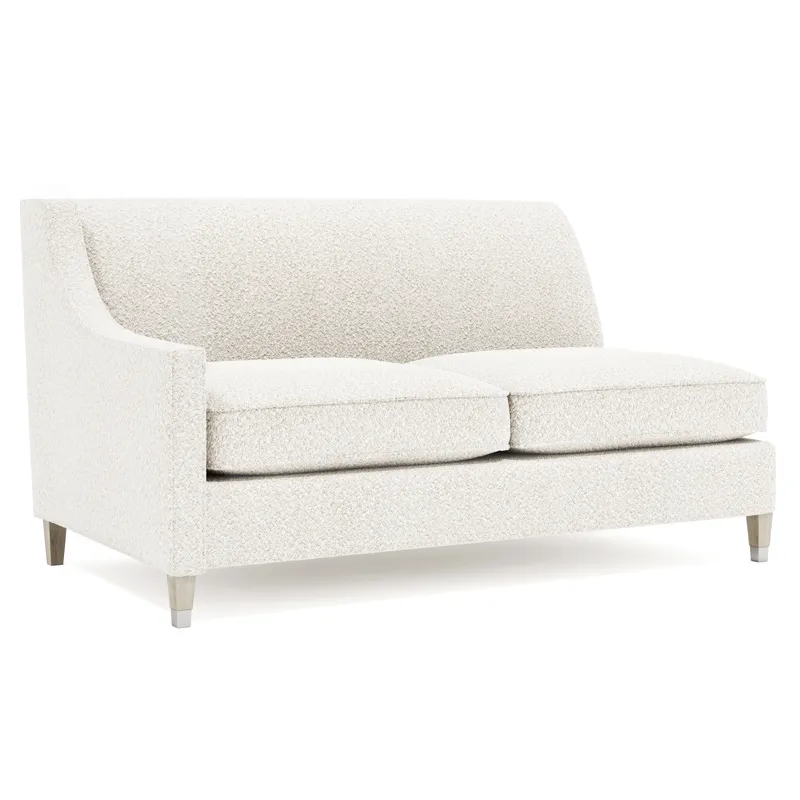 Palisades Fabric Left Arm Loveseat