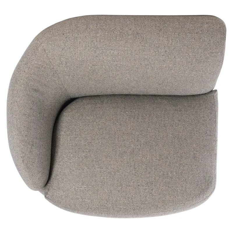 Sylvio Fabric Left Arm Chair