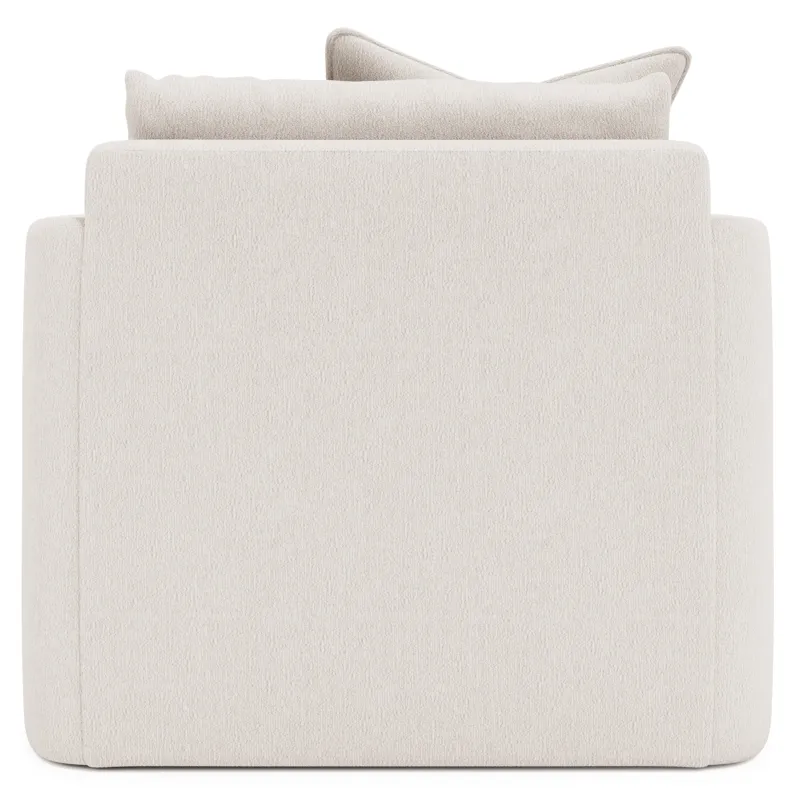 Plush Rory Fabric Swivel Chair