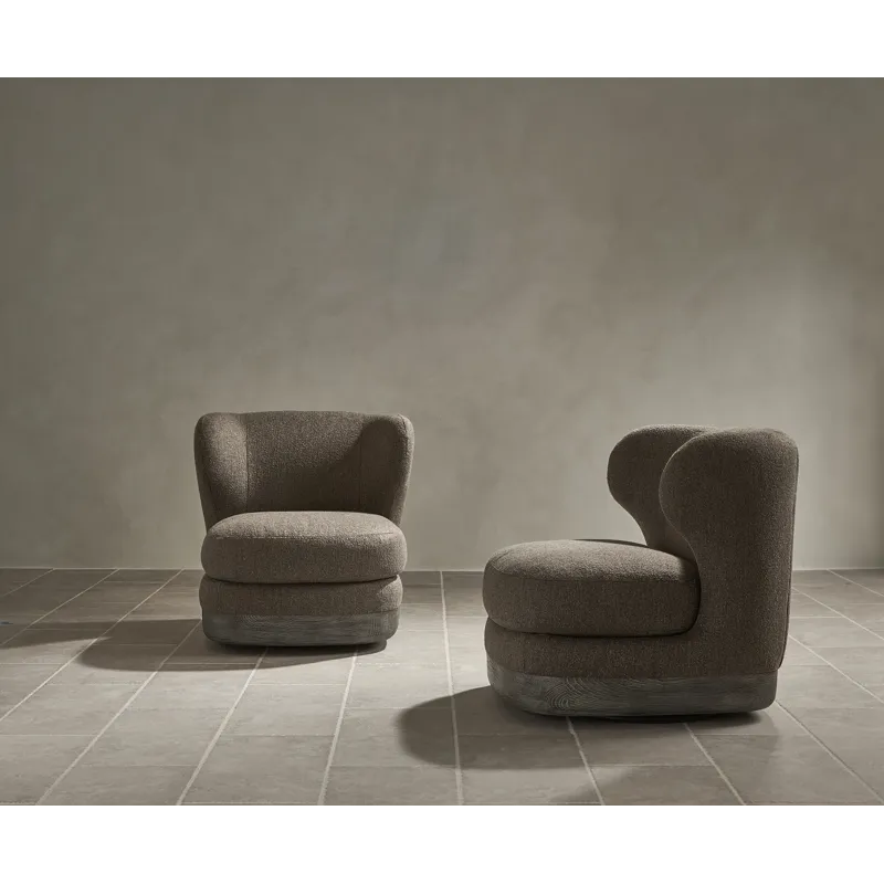 Beck Fabric Swivel Chair