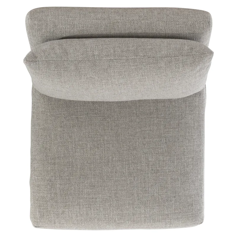 Moretti Fabric Armless Chair