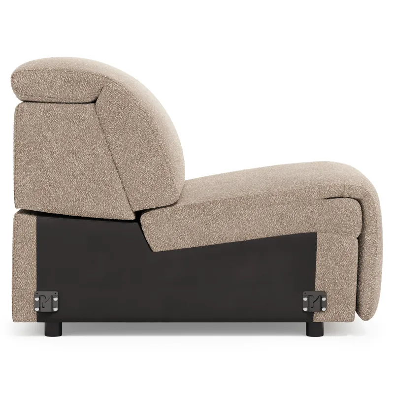 Alta Fabric Armless Chair