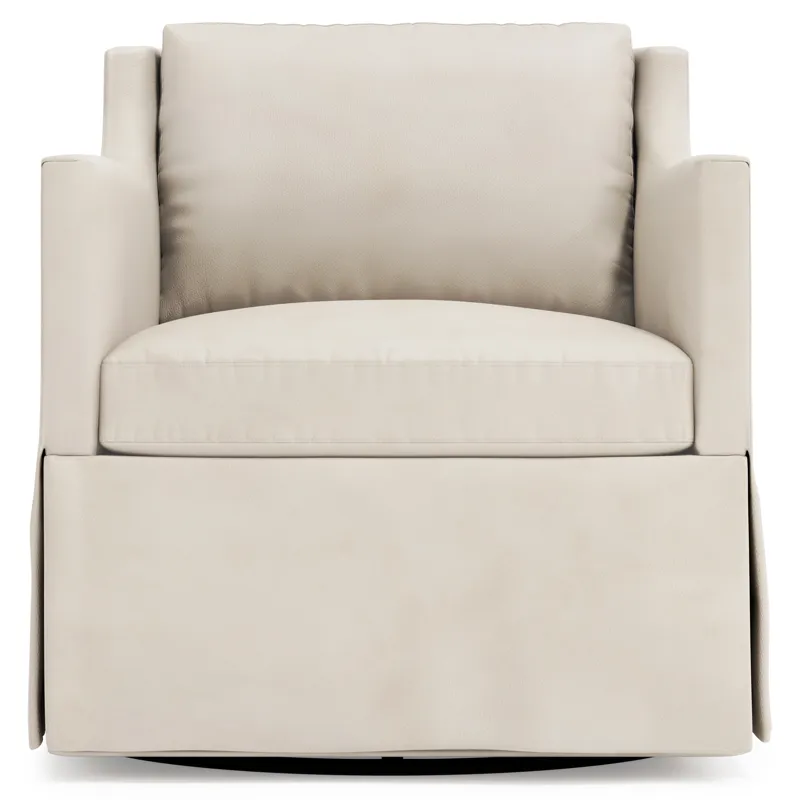 Delaney Leather Swivel Chair