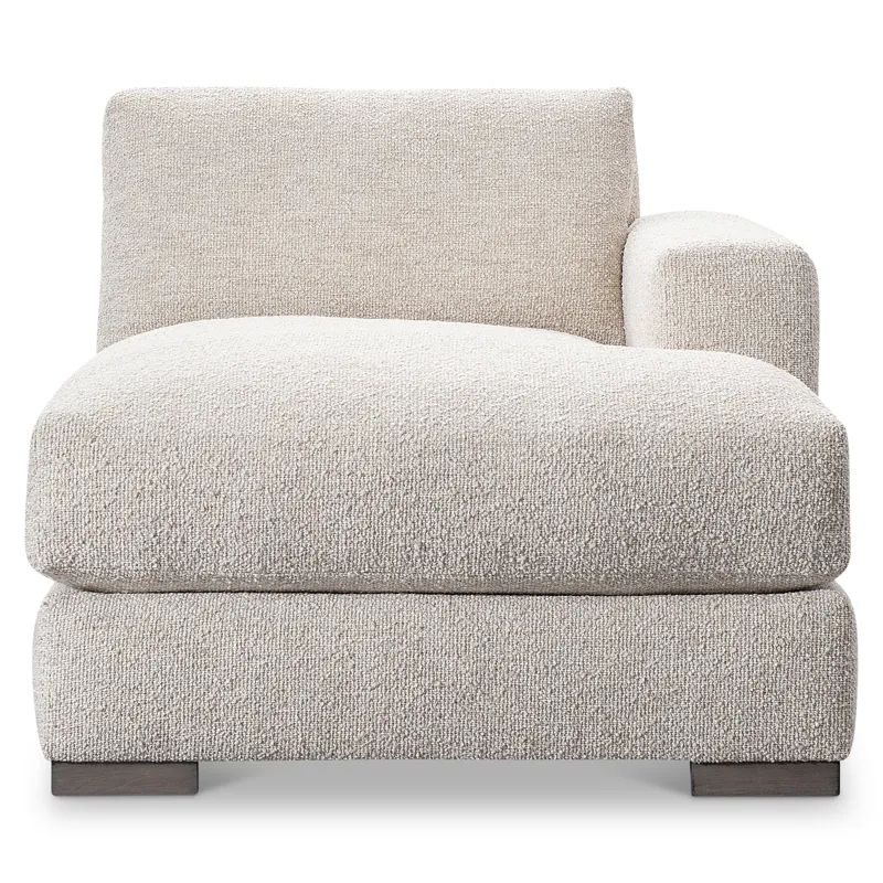 Drew Fabric Right Arm Chaise