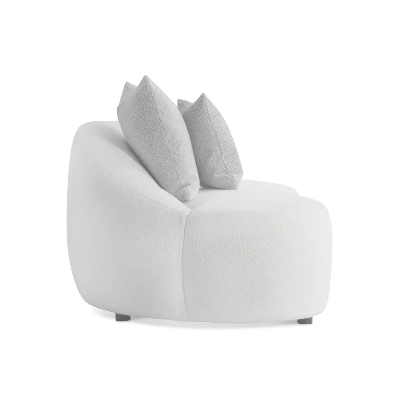 Calder Fabric Left Arm Loveseat